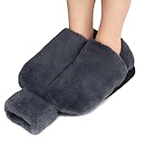 Tgkoddo Fußwärmer Ohne Strom, 2L Groß Wärmflasche füße, 2 in 1...