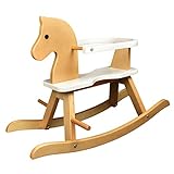 Roba Schaukelpferd: Klassisches Holz-Schaukelpferd für Kinder ab 18...
