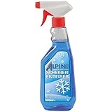 500ml ALPINE Scheibenenteiser Scheiben-Entfroster Sprühflasche...