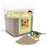 Eggersmann volaris Sonnenblumenkerne Vogelfutter 2,5kg [geschält] –...