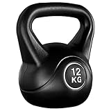 Yaheetech Kettlebel 12kg für Krafttraining Fitness Gymnastik, Kugelhantel...