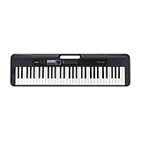 Casio Casiotone CT-S300 Keyboard mit 61 anschlagdynamischen Tasten, 400...