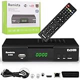 Romicta HD Receiver für Satelliten, Sat Receiver mit HDMI, DVB-S/S2, PVR,...