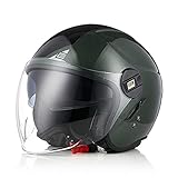 ORIGINE Motorradhelm Jethelm Roller Helm Scooter Helm Chopper Helm Moped...