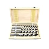 230 mm Schlangenbohrer-Set, 6-teilig/8-teilig, for Holz, Sechskantschaft,...