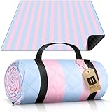 HOEL Picknickdecke 200x200 cm wasserabweisend + isoliert - Strandmatte...