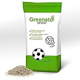 10kg Rasensamen Greenato Sport Sportrasen Sport- und Spielrasen Spiel Rasen...