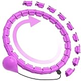 DAILIENFUS Hula Hoop Reifen Erwachsene, Hula Hoop mit Gewicht Kugel,Hula...