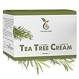 Teebaumöl Creme BIO 100ml, vegan - gegen Pickel, Mitesser und unreine...