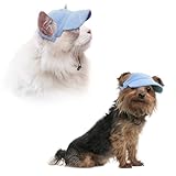 Hunde Baseballmütze - Basecap Verstellbar Sonnenschutz - Hut Hundecap mit...