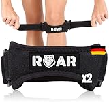 Roar® 2x Patella Kniebandage Patellasehne, Patella Band, Patella Bandage...