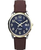 Timex Analoge Quarzuhr für Herren mit Lederband TW2W545009J