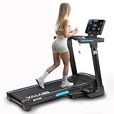 AsVIVA T16 Profi Laufband – 18 km/h, 4 PS Motor, 18% Steigung, klappbar,...