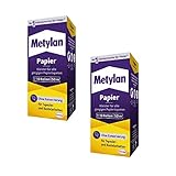 Metylan Tapetenkleister Papier, starker Tapetenkleister für leichte,...