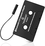 Pixelure Aux Adapter Auto Bluetooth 5.0 Audio Kassetten für das Auto,...