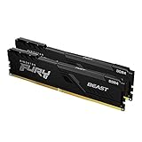 Kingston FURY Beast 32GB (2x16GB) 3200MHz DDR4 CL16 Desktop Speicher Kit...