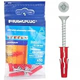 Rawlplug Allzweckdübel Uno 6x28mm mit Schraube