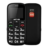 artfone CS181 Seniorenhandy Ohne Vertrag, Dual SIM 2G GSM Handy mit Großen...
