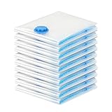 Vakuumbeutel für Kleidung – 10 STK 30 x 40 cm Wiederverwendbare...