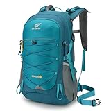 SKYSPER Wanderrucksack 25L, Klein Rucksack mit Rückenbelüftung aus...