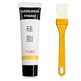 1 Tube Silikonfett à 50 g + Pinsel