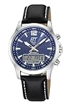ETT Eco Tech Time Funk Solar Herren Uhr Analog mit digitalem Datum mit...