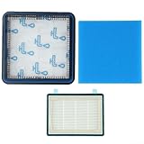 FACAIIO Ersatz Allergie und Motorfilter Set für Philips PowerPro Compact...