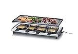SEVERIN Raclette-Grill, Raclette mit großer antihaftbeschichteter...