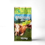 ProfiGreen Rinderdung in Pellets 10,5 kg | Gekörnter Rindermist als...