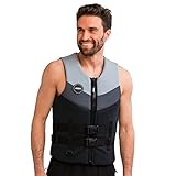 Jobe Herren Schwimmweste Neoprene Life Vest Graphite Grey L