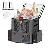 LiTHELi FrozenPack Kompressor Kühlbox 20L, 12V/240V Rucksackkühlschrank...