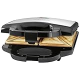 Clatronic ST 3778 Sandwichmaker, elektrischer Sandwichtoaster,...