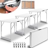KESSER® Multifunktionstisch Profi 3- teilig, 100 x 60 cm, Tapeziertisch...