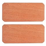 TOYANDONA 2 Stück Große Zedernholzplatten aus Spanischem Zedernholz für...