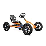 BERG Gokart Buddy B-Orange | Kinderfahrzeug, Tretauto mit Optimale...