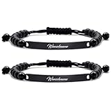 Partnerarmbänder | Armband mit Gravur | Hochwertiges Personalisierte...