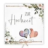 BOFUNX Hochzeitskarte Geldgeschenk Zur Hochzeit Verpackungen Hochzeits...