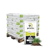 GALAMIO Rasenerde 40l x 30 Sack 1200l 1 Palette Gartenerde Kultursubstrat...