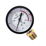 Präzisions Radialdruckmessgeräte Industrielles Metallgehäuse Mit Klarer...