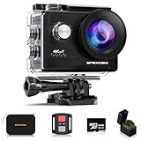 Apexcam 4K Action Cam 20MP mit 64GB Speicherkarte WiFi Sports Kamera Ultra...