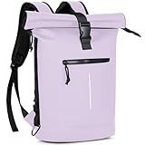 Lekeinchi Rolltop Rucksack Wasserdicht für Damen & Herren, Großer Laptop...
