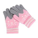 Kinder Fingerhandschuhe Herbst Winter Warm Handschuhe Fäustlinge mit...