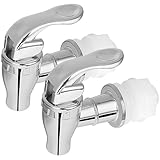 Bewudy 2 pcs Getränkespender Zapfhahn, Wasserspender Ersatz Zapfhahn...