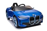 Elektro Kinderfahrzeug Design wie BMW i4 - lizenziert - 12V7A Akku, 2...