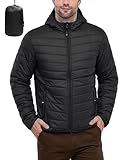 33,000ft Herren Leichte Steppjacke Outdoor Wasserbeständige...