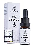 Elbgras® Bio CBD-Öl 10% - Deutsches Bio-Produkt - Vollspektrum...