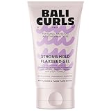 BALI CURLS Strong Hold Flaxseed Gel – Extra starkes Scrunch-Gel für...