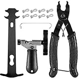 12-in-1 Fahrrad Kettennieter Fahrradkette Werkzeug Set, Fahrradketten...