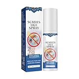 Läuse- und Krätzespray – 30 ml, natürliche Kräuterextrakte, bekämpft...