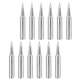 WATIIFUFU 12 Stück 12 Stück Kupfer Lötspitzen Ersatz für...